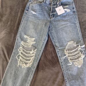 Pistola Cassie Super High Rise Straight Jeans